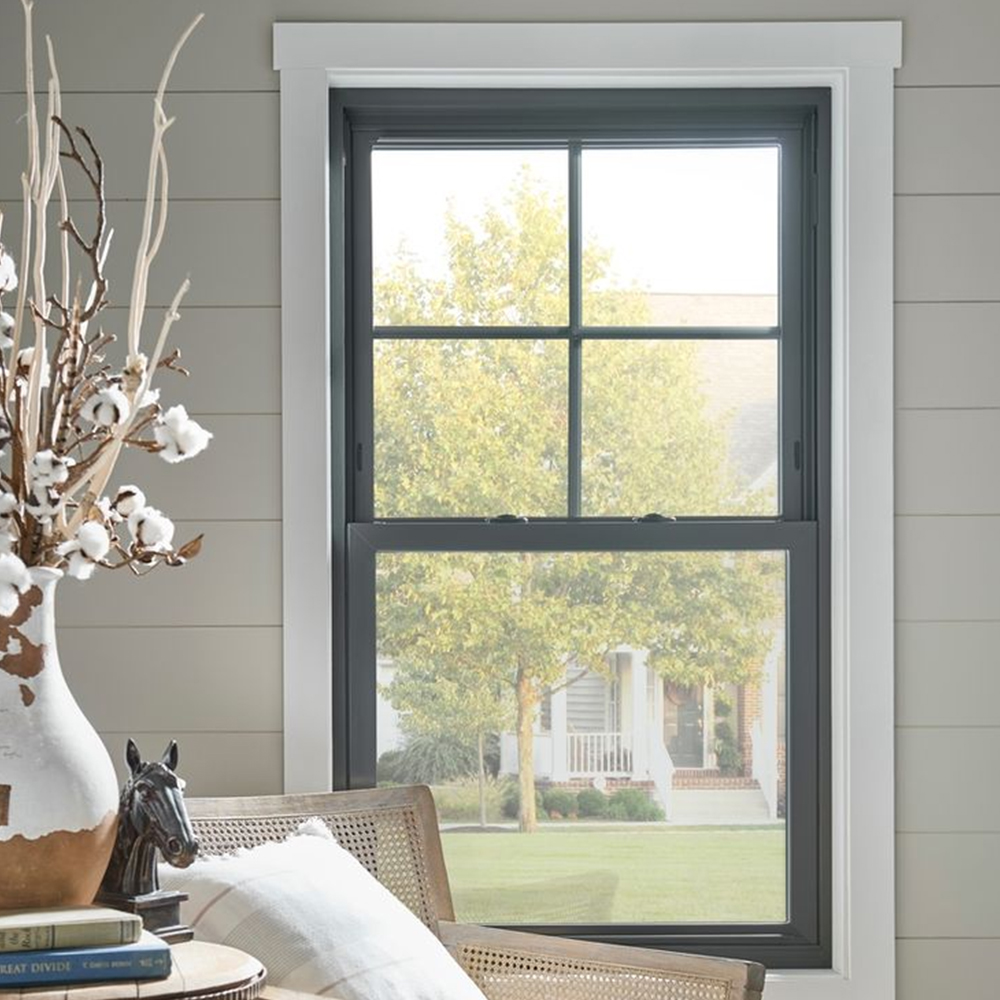 Aluminum hung window